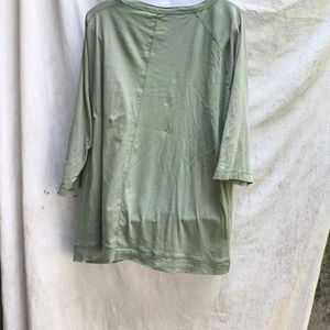 CUTE LIGHT OLIVE COLOUR BAGGY TOP