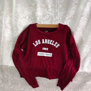 Los Angeles Crop Sweatshirt