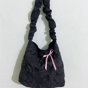 Black Cottage-core Bag