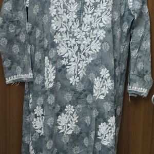 Mulmul Very Soft Material Printed Lacknavi Kurti