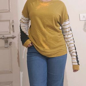 Oversized Full Sleeve T-shirt