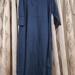 Black Uneven Kurta