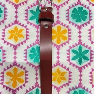 Ladies Light Brown Belt