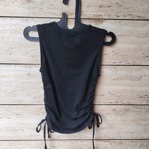 Black Sleeveless Top