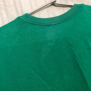 Nike Sea Green Cotton T Shirt