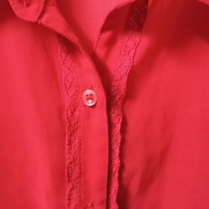 Aesthetic Red Shirt ♥️