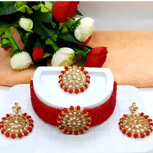 Choker Necklace Set For Women