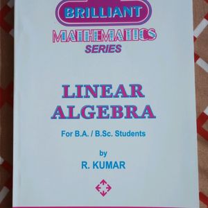 LINEAR ALGEBRA (Mathematics series)