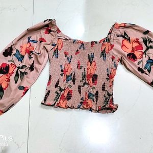 Floral Top Brought From Street Style Store