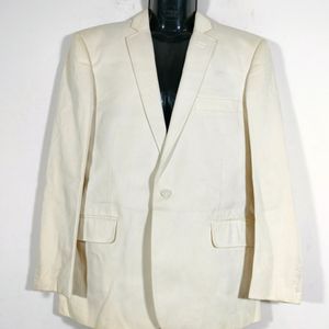 Off White Blazer And Pant Sets (Men's)