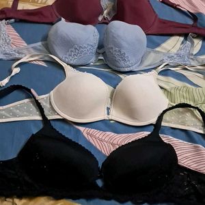 Combo Of Four Imported Fabric Bra