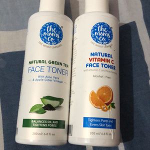 Natural Green Tea And Vitamin C Face Toners