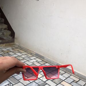 New Googles For Men Red Colour