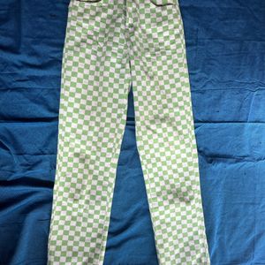 Straight Fit twill trousers