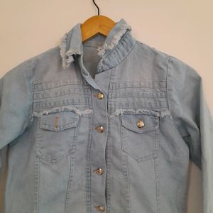 Ice Blue Faded Jacket (Women's)