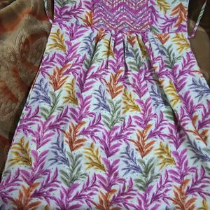 🌿 print kurti