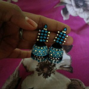 Ear Ring Sky Blue...