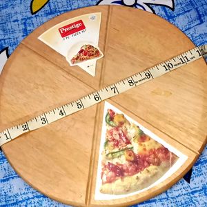 ❤️👌🏻Pizza Wooden Board & Cutter