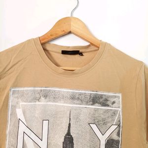 Tan Colored T-shirt (Mens)