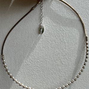 Imported Pearl Diamond Necklace