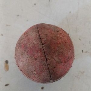 Red Leather Ball Woking Condition