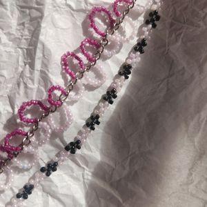 KUROMI CORE PURPLE AND LAVENDER BRACELET