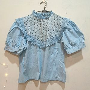 Pluss Blue Top