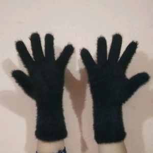 Women Fur Gloves