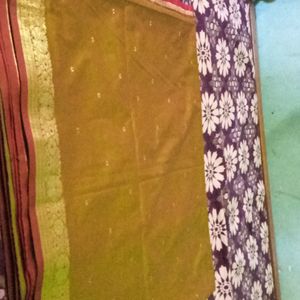 Merroon Pallu Saree