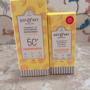 Dot&key Vitamin C Super Bright Sunscreen & Serum