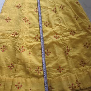 Yellow Heavy Lehenga Choli (Stitched) ✨😍