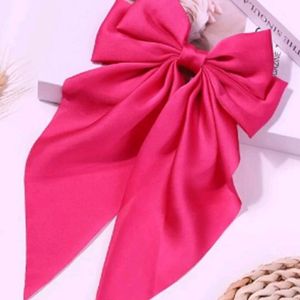 Pink Bow Clip