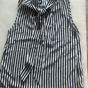 Formal Stripes Top