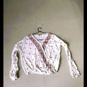 Only Embroidered Top