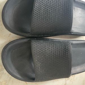 Black Slides Footwear