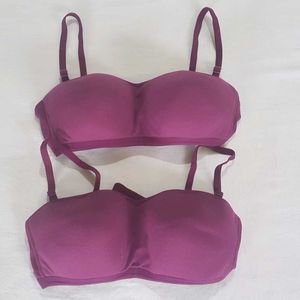 New Arrival: Pair of Padded Bras in Size 36