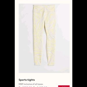 H&M Printed Sports Tight