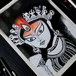 Durga Maa Orignal Hand Made Portrait