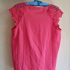 PRICE DROP!!! ONLY pink Sleeveless net Top