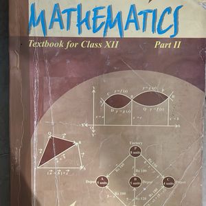 NCERT 12th Maths Part 1 And 2