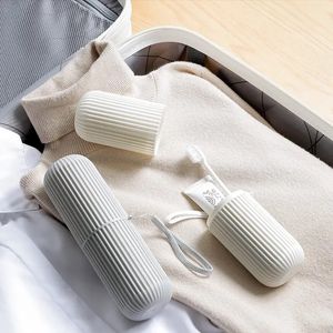 Travel Plastic Toothbrush Holder {Set-4}