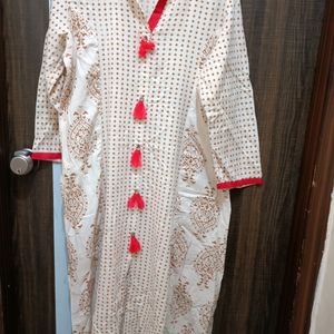 Cotton A Line Kurti