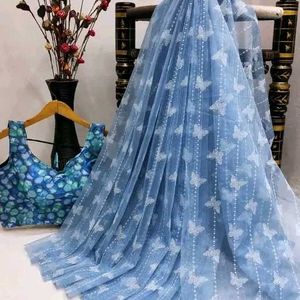 Butterfly 🦋 Organza Sarees