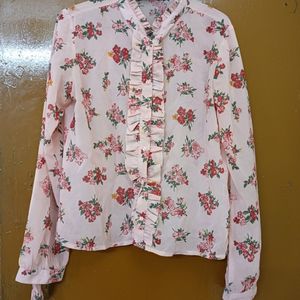 Max Floral Peach Top