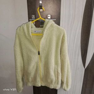 Lime green Zara jacket