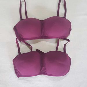 New Arrival: Pair of Padded Bras in Size 36