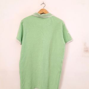 Light Green Casual T-Shirt (Men's)