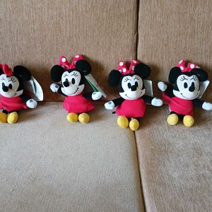 4 Disney Soft Toys