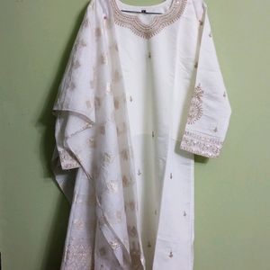 Fixed Price New/Unused Embroidered Kurta Set