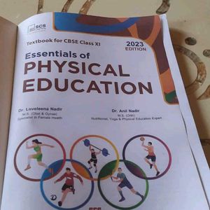 Essentials Of Physical Education Textbook Class 11